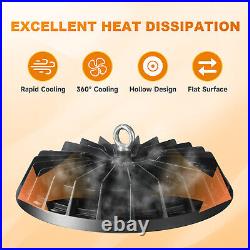 8 Pack 200W UFO Led High Bay Light Commercial Industrial Factory Led Shop Light