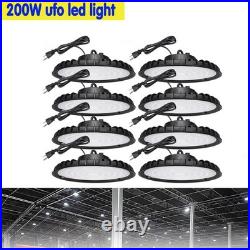 8 Pack 200W UFO Led High Bay Light Commercial Industrial Warehouse Factory Light 8 Pack 200W UFO Led High Bay Light Commercial Industrial Warehouse Factory Light