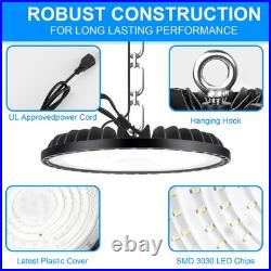 8 Pack 200W UFO Led High Bay Light Factory Commercial Warehouse Industrial Shop