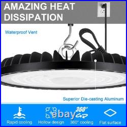 8 Pack 200W UFO Led High Bay Light Factory Commercial Warehouse Industrial Shop