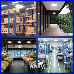 8 Pack 200W UFO Led High Bay Light Factory Warehouse Commercial Led Shop Lights