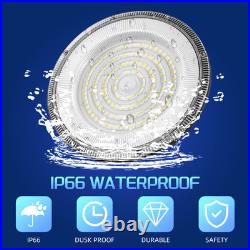 8 Pack 200W UFO Led High Bay Light Factory Warehouse Commercial Led Shop Lights