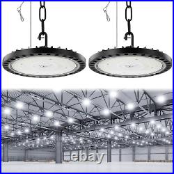 8 Pack 200W UFO Led High Bay Light Factory Warehouse Commercial Led Shop Lights