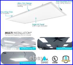 8 Pack 2x4 Commercial LED 7800LM Dimmable Drop Ceiling Flat Panel Troffer Light 8 Pack 2x4 Commercial LED 7800LM Dimmable Drop Ceiling Flat Panel Troffer Light