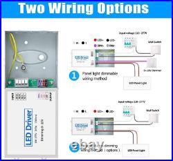 8 Pack 2x4 Commercial LED 7800LM Dimmable Drop Ceiling Flat Panel Troffer Light 8 Pack 2x4 Commercial LED 7800LM Dimmable Drop Ceiling Flat Panel Troffer Light