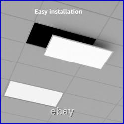 8 Pack 2x4 Commercial LED 7800LM Dimmable Drop Ceiling Flat Panel Troffer Light 8 Pack 2x4 Commercial LED 7800LM Dimmable Drop Ceiling Flat Panel Troffer Light