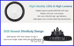 8 Pack 300W UFO LED High Bay Light Industrial Commercial Factory Warehouse Light