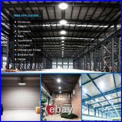 8 Pack 300W UFO LED High Bay Light Industrial Commercial Factory Warehouse Light