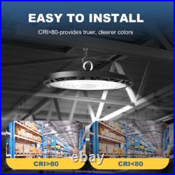 8 Pack 300W UFO Led High Bay Light Industrial Commercial Factory Warehouse Light