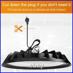 8 Pack 300W UFO Led High Bay Light Warehouse Factory Commercial Industrial Light