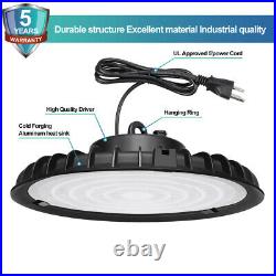 8 Pack 300W UFO Led High Bay Light Warehouse Factory Commercial Light Fixtures