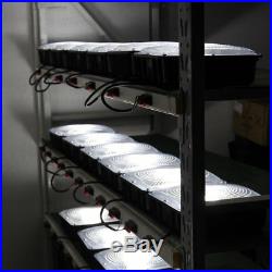 8 Pack 45Watt Outdoor LED Canopy Ceiling High Bay Light Fixture, 100-240/277VAC