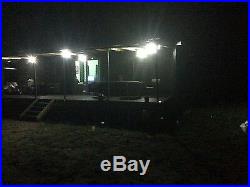 8 Pack Bizlander Massive 108 LED Solar Light for Home Garden, Sign Park light QW