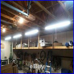 8 Pack Industrial LED Shop Light 4FT Linkable LED Garage Light 40W 4800LM 5000K