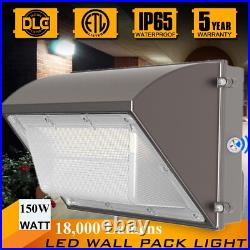 8 Pack LED Wall Pack Light 150W Commercial Industrial Outdoor Security Fixture