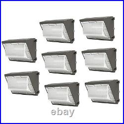 8 Pack Led Wall Pack Light 120W Outdoor Security Porch Commercial Light Fixtures