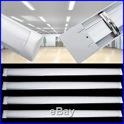 8 x 4FT LED Batten Tube Light Industrial Office Wall Mounted Downlight Day White