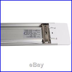 8 x 4FT LED Batten Tube Light Industrial Office Wall Mounted Downlight Day White