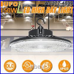 9Pack 150W LED UFO High Bay Light Commercial Warehouse Shop Lighting 5000K 480V 9Pack 150W LED UFO High Bay Light Commercial Warehouse Shop Lighting 5000K 480V