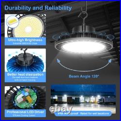 9Pack LED High Bay Light 240W 36000LM, Dimmable AC100-277V IP65 5000K DLCListed
