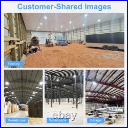 9Pack LED High Bay Light 240W 36000LM, Dimmable AC100-277V IP65 5000K DLCListed