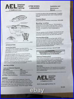 ACUITY ATBM E MVOLT Road Way Light Cobra Head AMERICAN ELECTRIC LIGHTING New