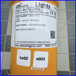 ADB Safegate FAA L-861T(L) ETES-L LED Elevated Taxiway Edge Light Blue ETES-1110