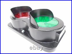 APS & GO AP4441 12-24 VDC EXTERIOR RED/GREEN DOCK LIGHT 11 x 6 (NEW)