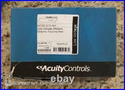 Acuity Controls NPOD GFX WH Low Voltage Wallpod Graphic Touchscreen BRAND NEW Acuity Controls NPOD GFX WH Low Voltage Wallpod Graphic Touchscreen BRAND NEW