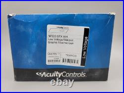 Acuity Controls Npod Gfx Wh Wallpod Graphic Touchscreen White Ps 150
