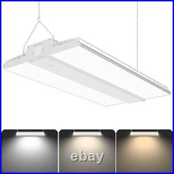 Adjustable 400W LED High Bay Shop Light 2.2FT LED Linear High Bay Lights 60000LM