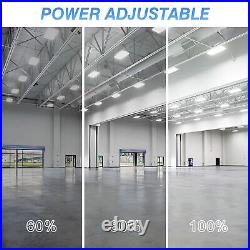 Adjustable 400W LED High Bay Shop Light 2.2FT LED Linear High Bay Lights 60000LM