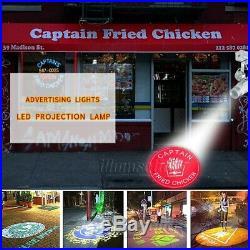 Advertising Light LED Projector Lamp Business Mall Logo Projection Angle 360