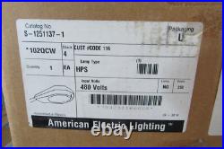 American Electric Lighting 250 Watt 480V Luminaire HPS Cobra Head Street Light