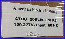 American Electric Lighting Autobahn LED Cobra Head Roadway/Area/Parking Light