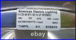 American Electric Lighting Street Light 115 07S XH MT1 R2 FG OP RFD30631 160PPL