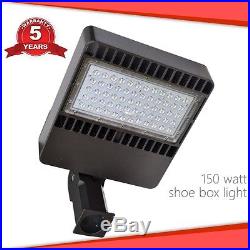 Area light 150 watt LED shoebox Light Pole fixture parking lot outdoor yaorong