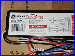 BOX-10 -GE432-MVPS-N UltraStart Electronic T8 4 Bulb Fluorescent Ballast 96716