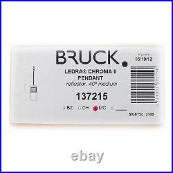 Bruck Lighting 137215 Mp-bruck Chroma-2 Led Pendant Fixture, Matte Chrome