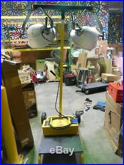 CEP 5322 1000W HID Cart Temporary Job Site Light, Yellow, 220,000 Lumens