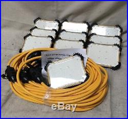 CEP 6.6W LED String Temporary Job Site Light Stringer Yellow 9000 Lumens 97132