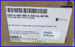 CREE OSQ A Series LED Area Light Fixture Only OSQ-A-NM-3ME-S-40K-UL-BZ-ML
