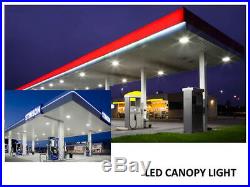 Canopy 130W LED Lights Drop Lens Gas Station Now in BIGGER drop lens UL, DLC