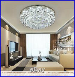 Clear Crystal LED Modern K9 Ceiling Light Pendant Lamp Chandelier Lighting New
