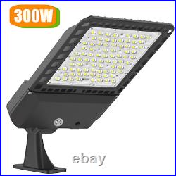 Commercial 300W LED Shoebox Area Light Outdoor LED Parking Lot Pole Street Light