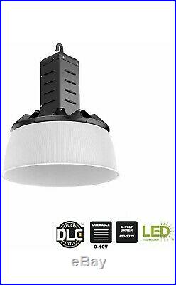 Commercial Electric 750-Watt Equivalent Black LED Industrial High Bay Light