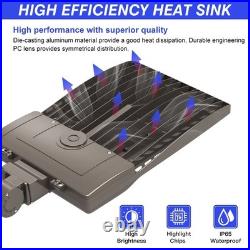 Commercial LED Parking Lot Light 450W With Dusk To Dawn Outdoor Shoebox Fixtures Commercial LED Parking Lot Light 450W With Dusk To Dawn Outdoor Shoebox Fixtures