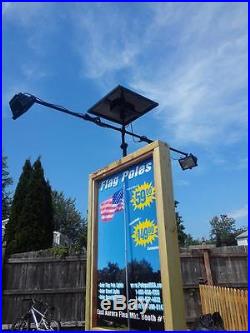 Commercial Solar Billboard Light 2 Sided ALL in 1, USA seller IN STOCK