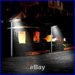 Commercial Solar Street Light Outdoor IP68 Motion Sensor Night Lighting 24 Leds