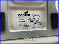 Cooper Lighting QDCAST1A Quadcast 56W LED Parking Garage Luminaire Light Fixture